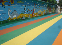 少年宮橡膠地墊